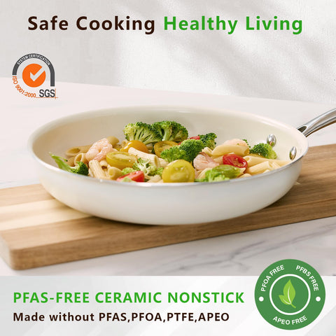 SAKAMOSH eggs-release demo shows seamless flipping with reliable nonstick performance.
