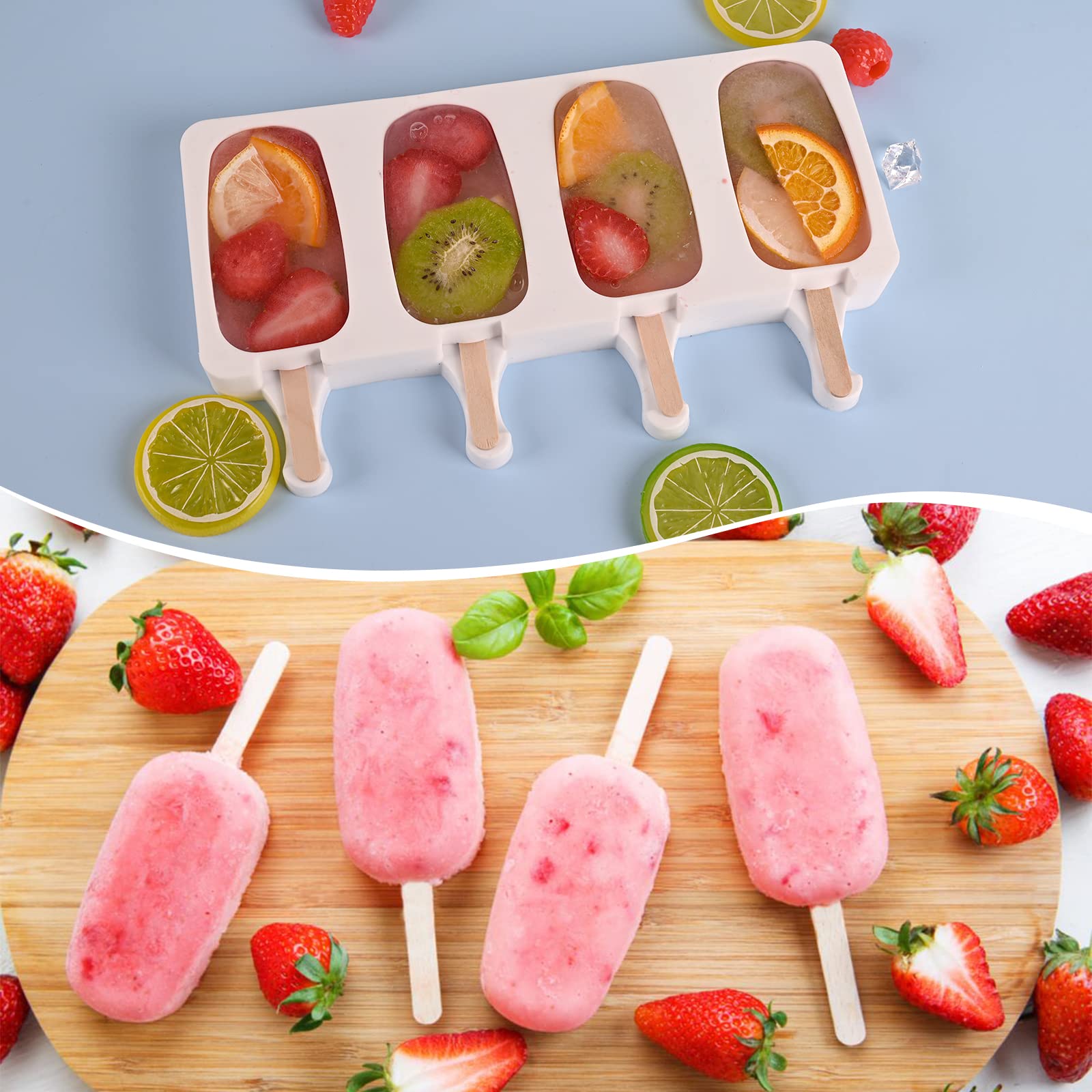 Sakolla glossy non-stick surface enables effortless desserts.