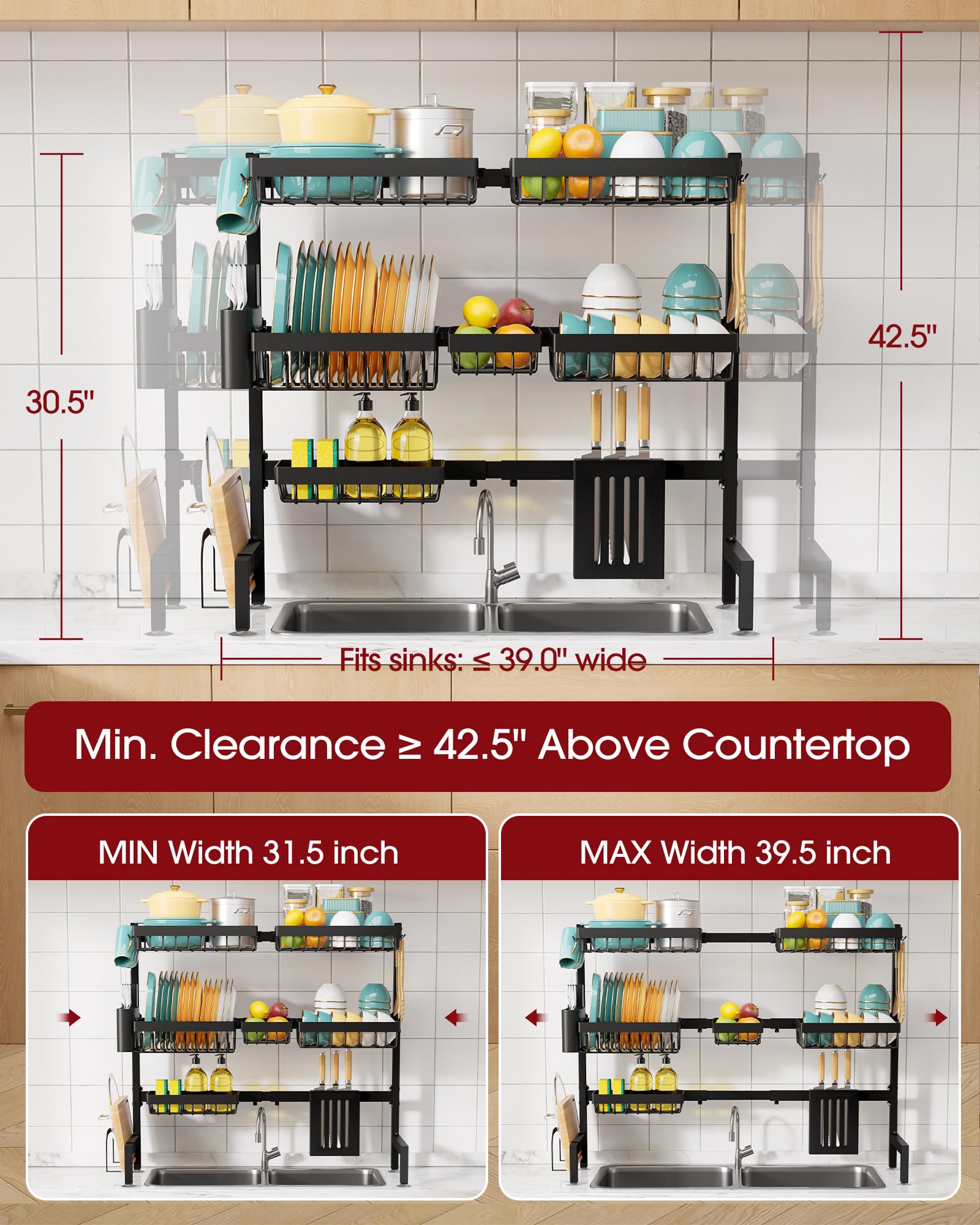 Sakugi 304 stainless steel construction resists rust for long-lasting use.