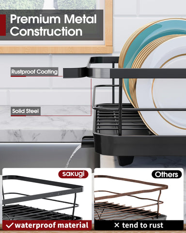 Sakugi drainage system keeps counters dry after washing