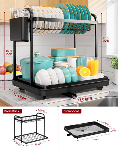 Sakugi on-counter setup includes utensil holders for organization