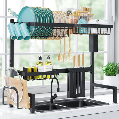 Easy installation over the sink with clear setup steps.