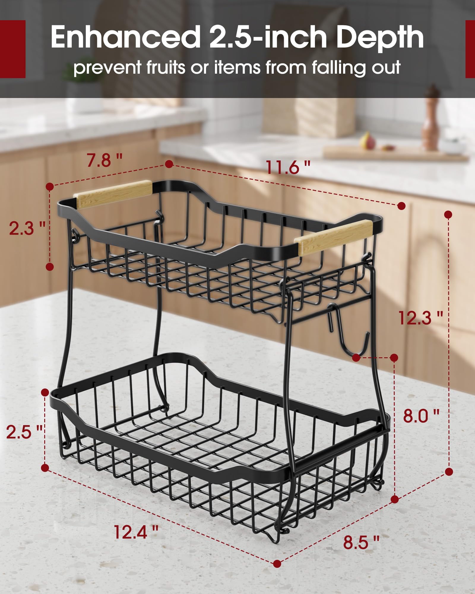 Versatile Sakugi basket stores bread, snacks, and more.