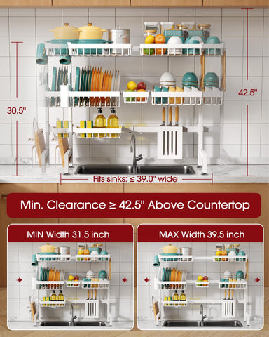 Sakugi stainless steel drying rack is durable and easy to clean