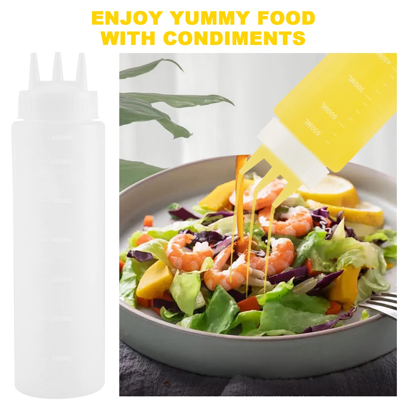 Saladulce food-safe ABS bottles resist heat and are easy to clean