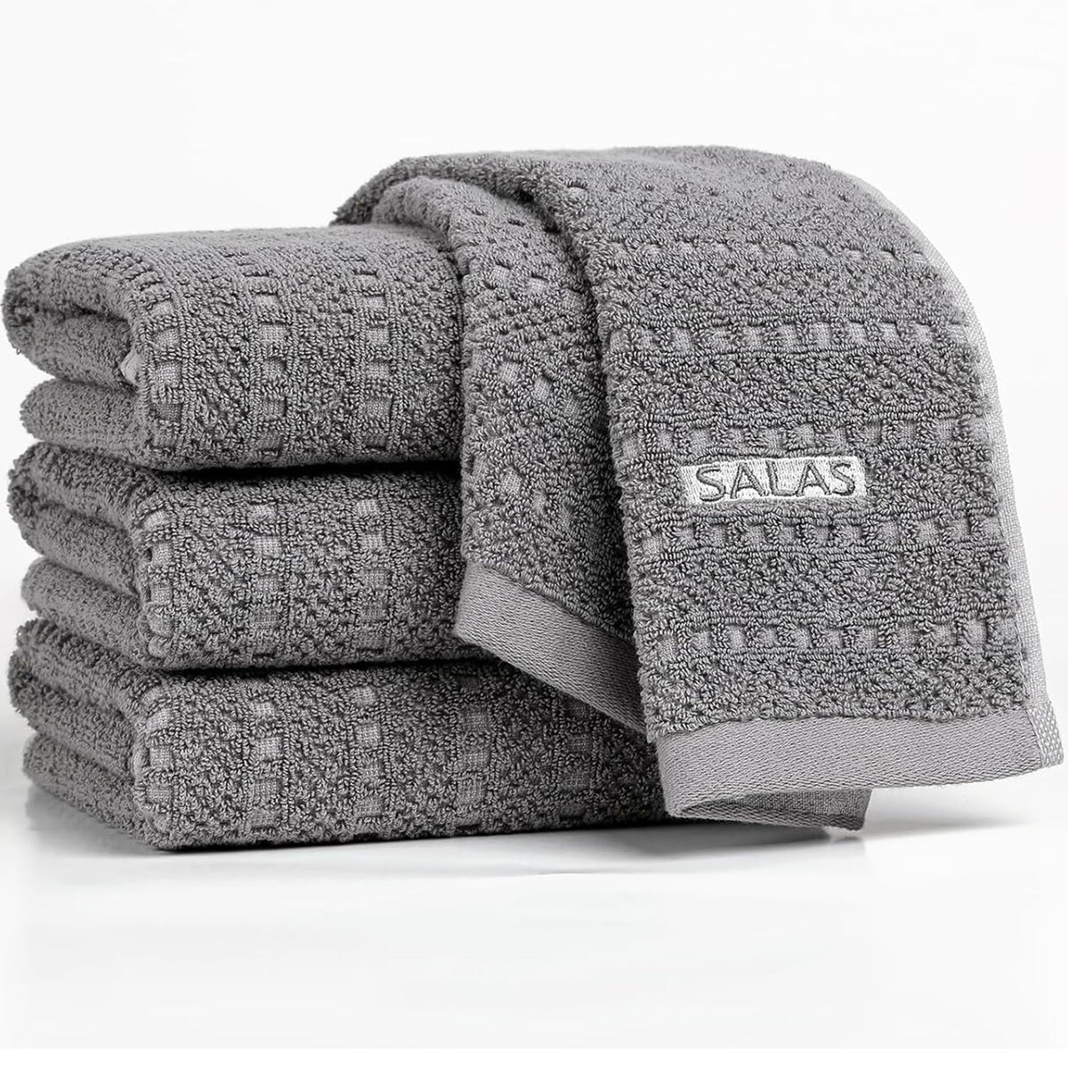 SALAS kitchen towels for drying dishes with high absorbency and soft touch.