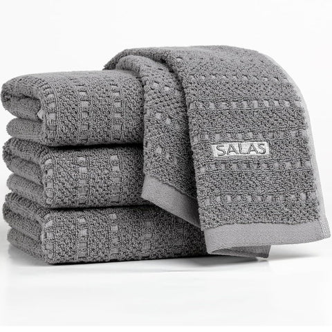 SALAS kitchen towels for drying dishes with high absorbency and soft touch.