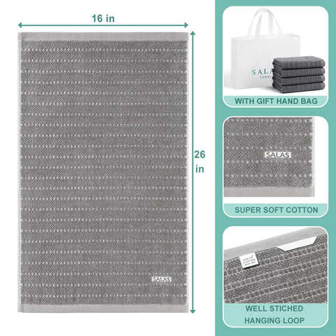 SALAS 16x26 towels ideal for covering large plates and pans during prep.