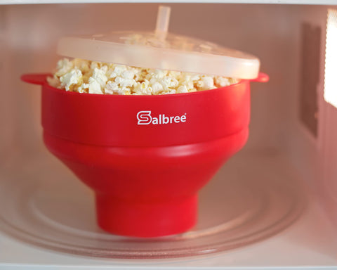 Salbree durable silicone popcorn popper designed for daily use