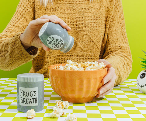 Sally jars show a decorative, versatile accessory for plates, napkins, and centerpieces.