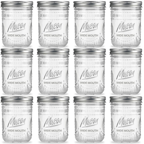 Saluioa mason jar 16oz with airtight seal keeps pantry staples fresh.