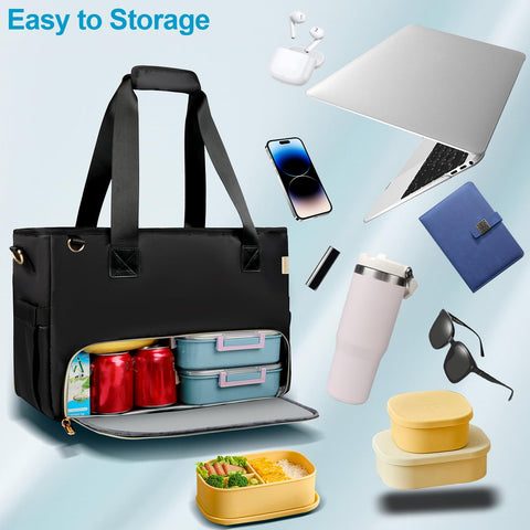Sambois mesh pockets organize chargers and small gear for quick access.