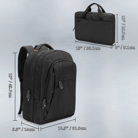 Samdew padded straps and top handle for comfortable carrying