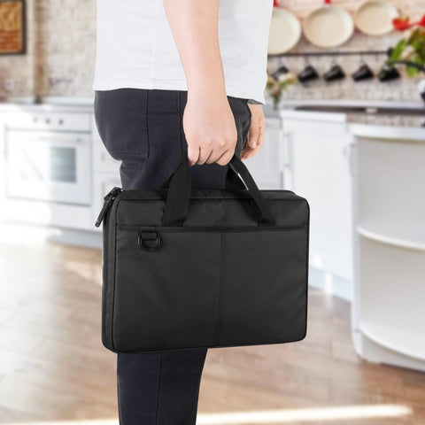 samdew portable handles enable easy carrying for travel or outdoor cooking.