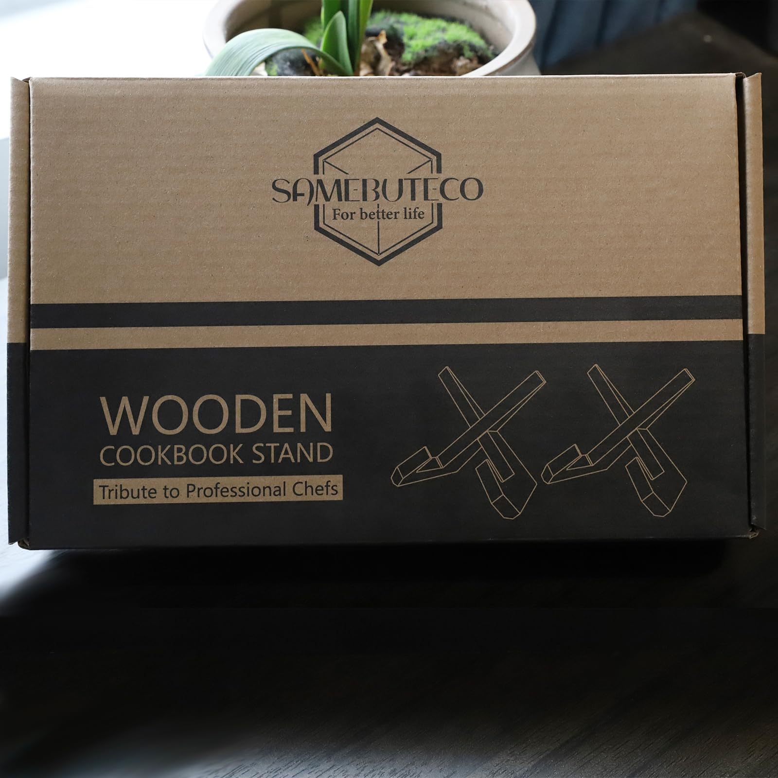 SamebuteCO compact, disassemblable design saves counter space when not in use.
