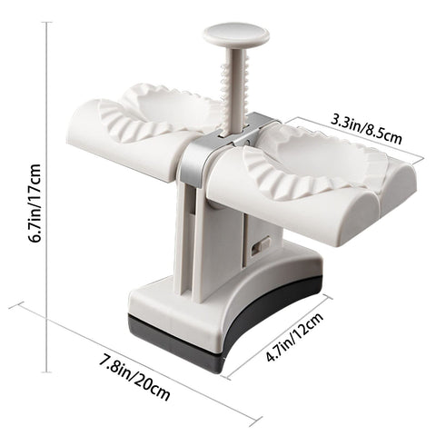 Sameme dough press 8cm fits dumpling trough for consistent seals