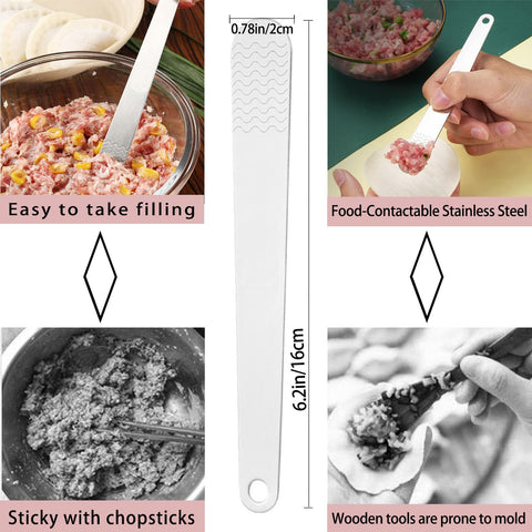 Sameme stuffing spoon helps add fillings cleanly and precisely