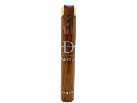 Sameriver Daneson bourbon toothpicks bottle display highlighting barrel-aged aroma.
