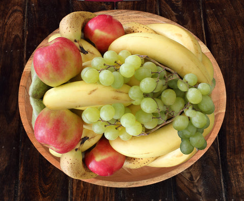 Samhita Acacia bowl with decor idea emphasizing natural beauty as centerpiece