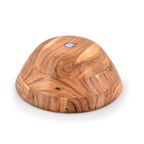 Samhita Acacia Wood Bowl wipe-clean care preserves beauty and longevity