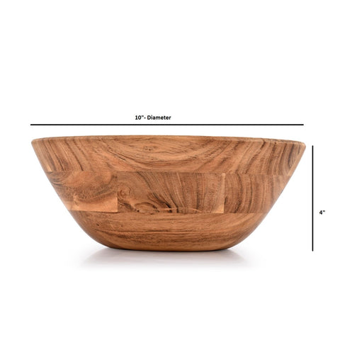 Samhita Acacia Wood Bowl gift-ready presentation for housewarmings and holidays