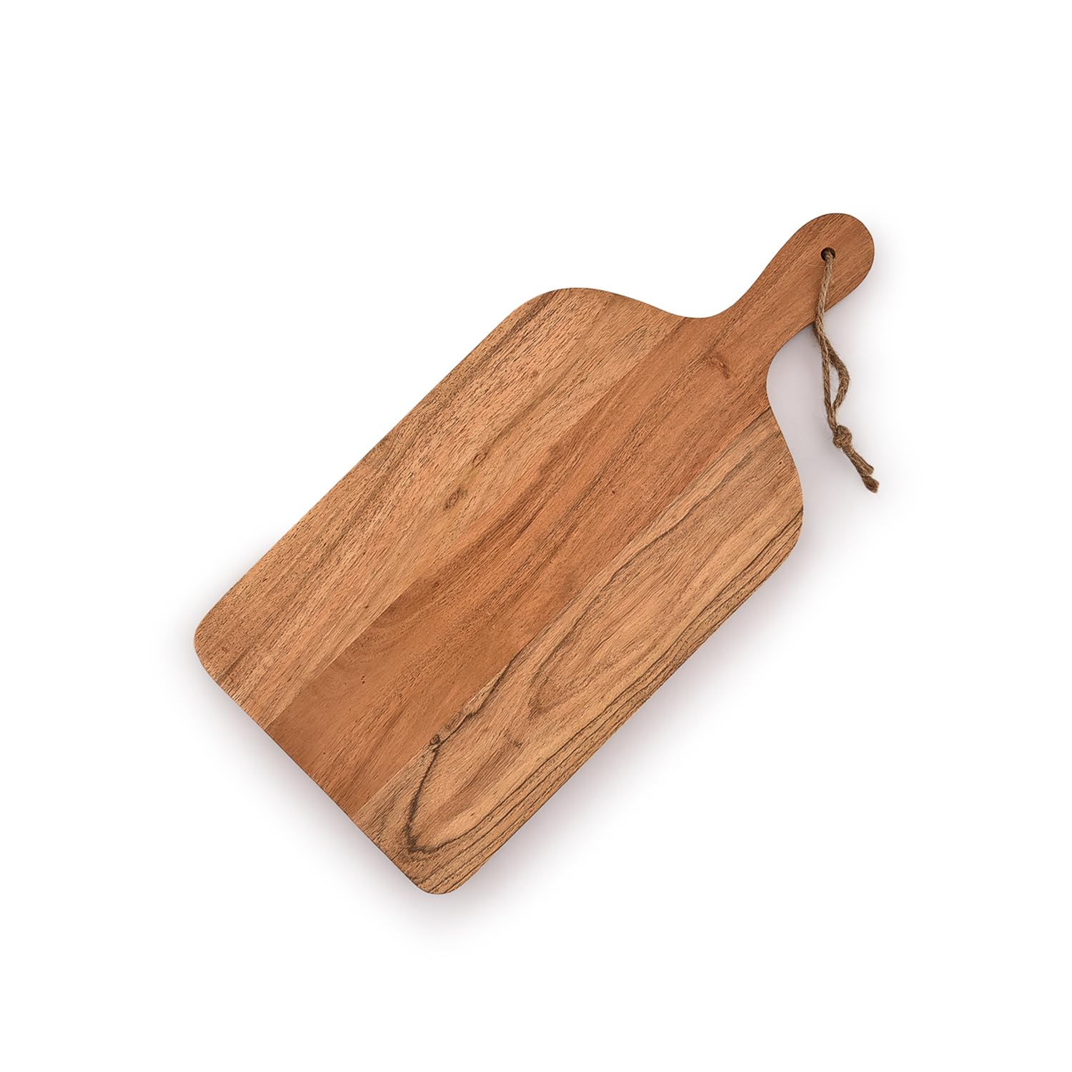 Samhita Acacia wood grain closeup showing natural texture and quality