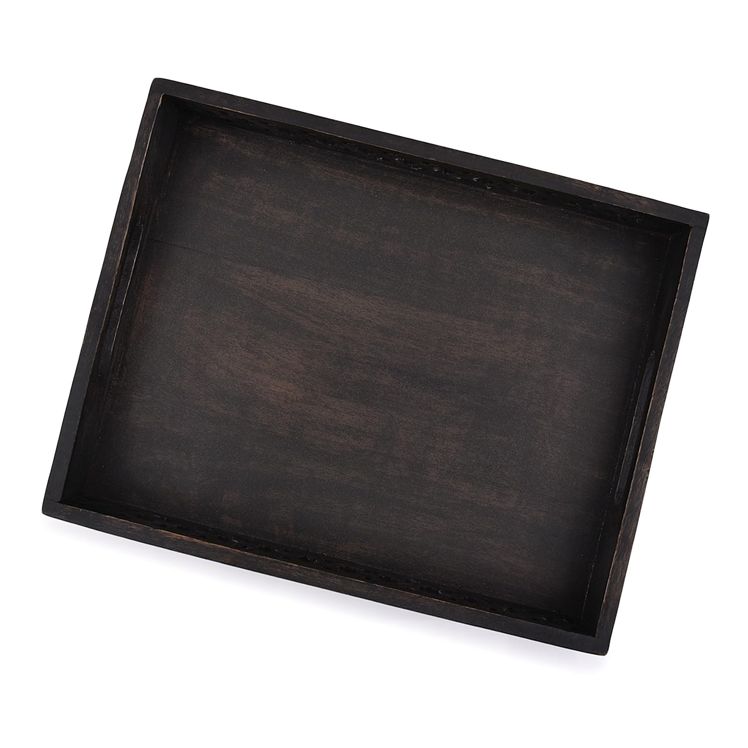 Samhita mango wood platter suitable for breakfast, lunch, and dinner.
