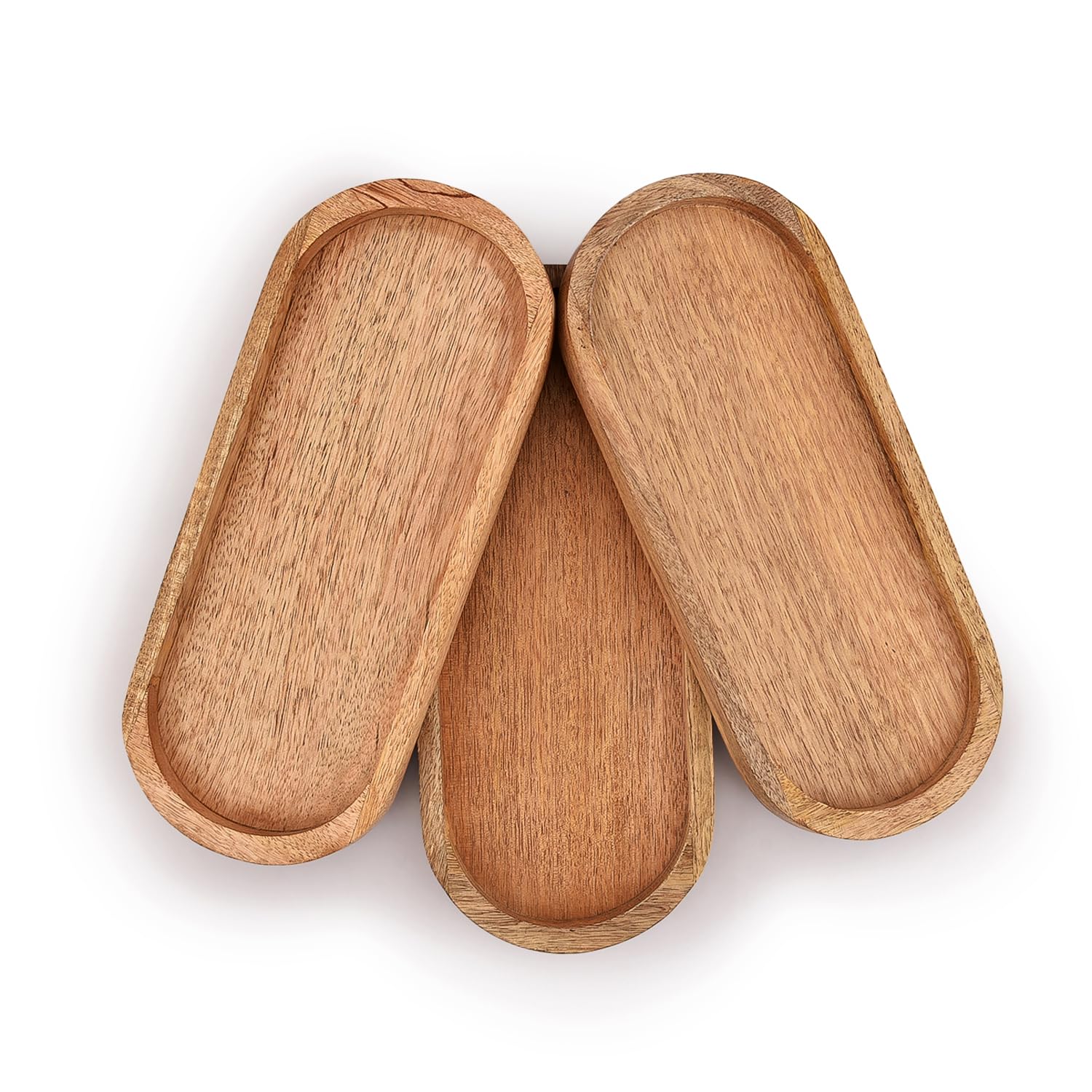 Samhita mango wood tray for cheese and charcuterie serving.