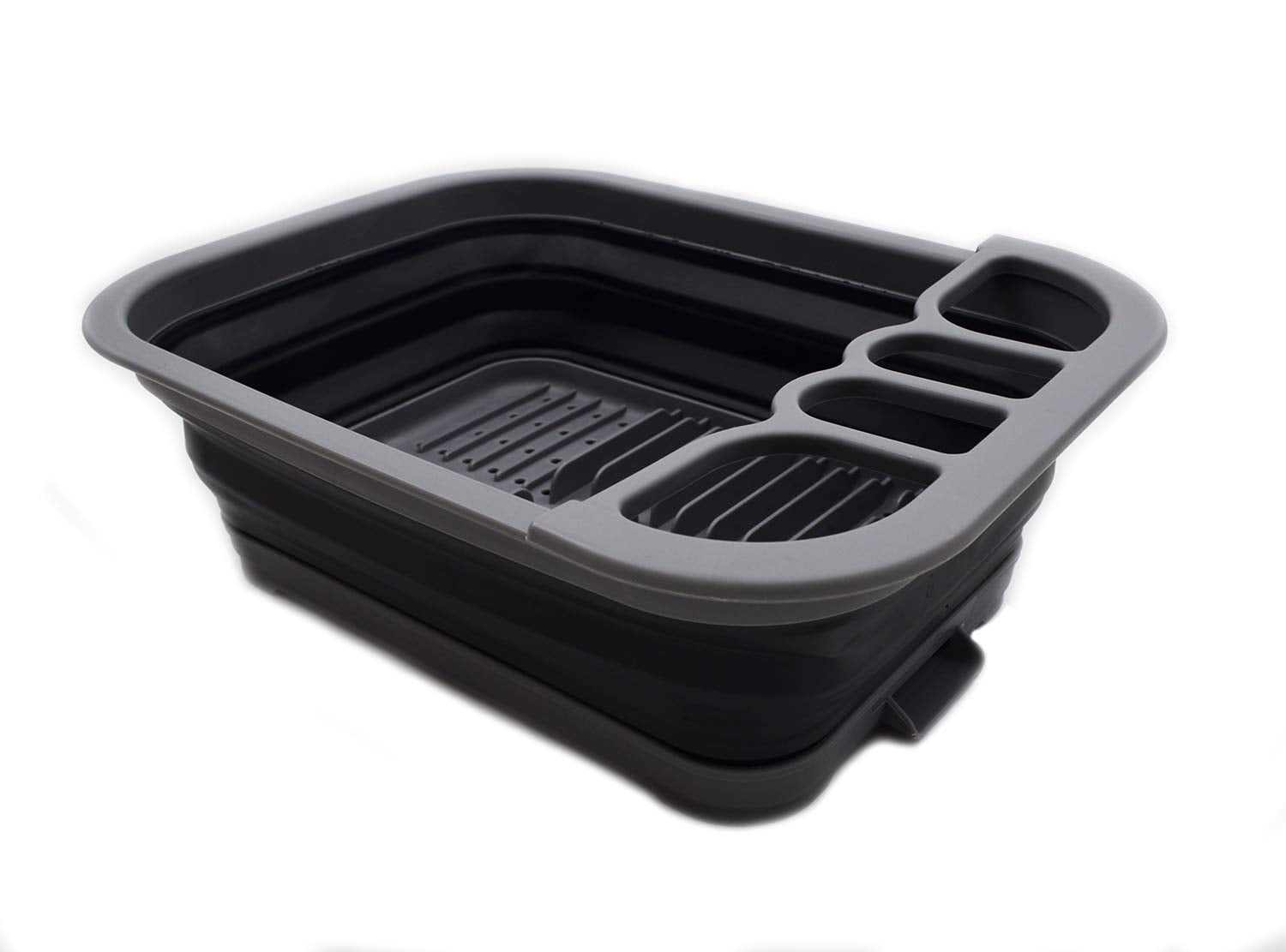 Sammart portable kitchen storage dish drainer compact and lightweight