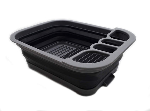 Sammart portable kitchen storage dish drainer compact and lightweight