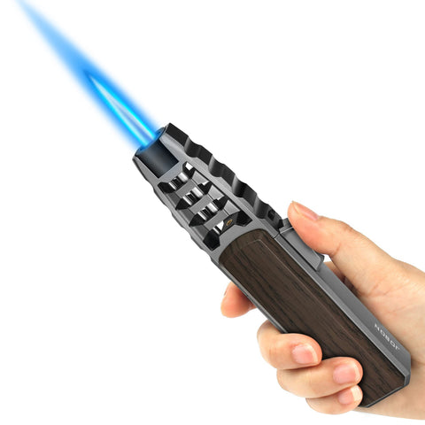 Samniu FireSaber sword-handle design for a premium kitchen torch experience.