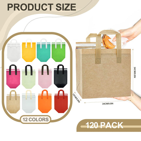 SAMORADREA insulated delivery bag with waterproof lining maintains temperature during transport.