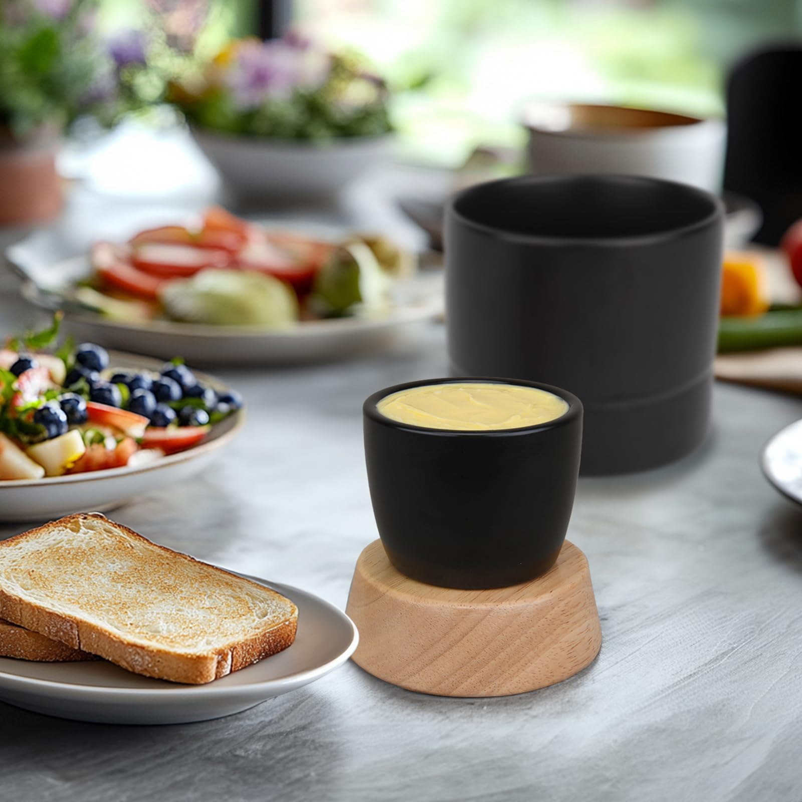 Spreadable butter at hand for quick breakfasts with Samseel.