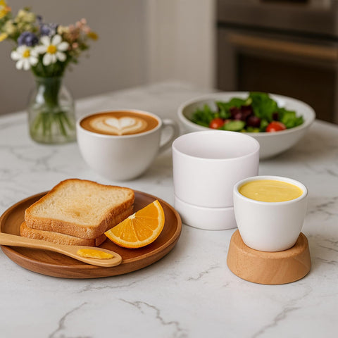 Samseel butter keeper fits standard sticks for easy refills.