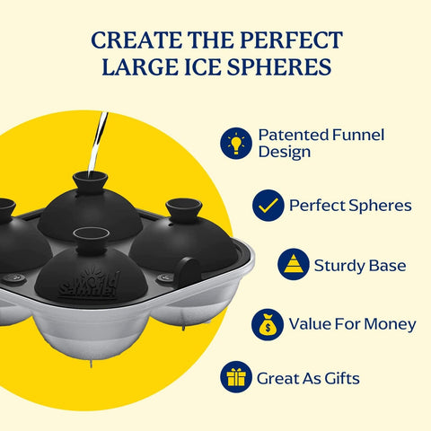 Samuelworld funnel system keeps fills mess-free for quick prep.
