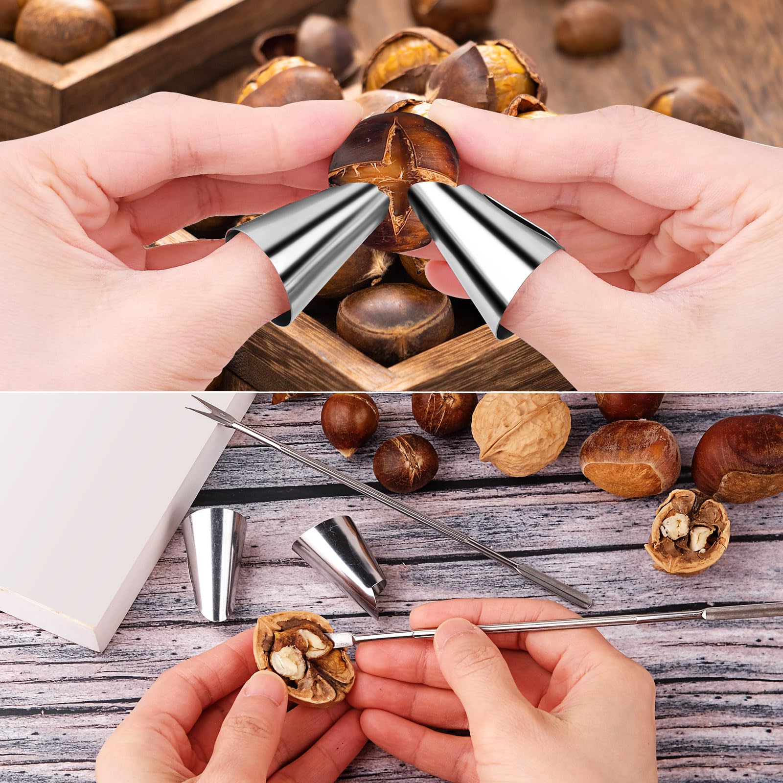 Sanchamy cutting slot with sharp blades making clean splits