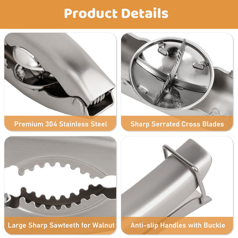 Sanchamy ergonomic lever provides comfortable grip for repeated cracking