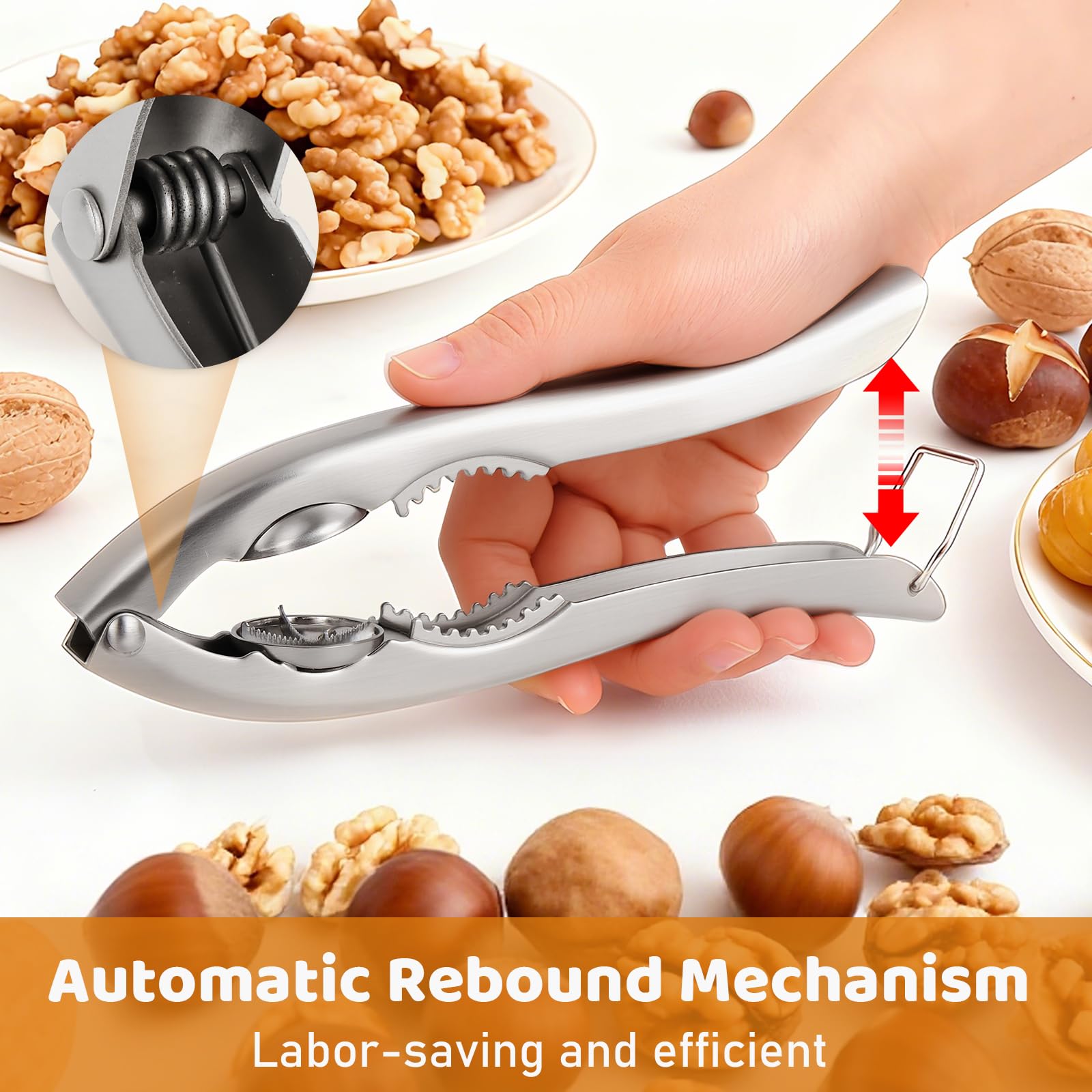 Sanchamy finger armors protect hands during nut cracking