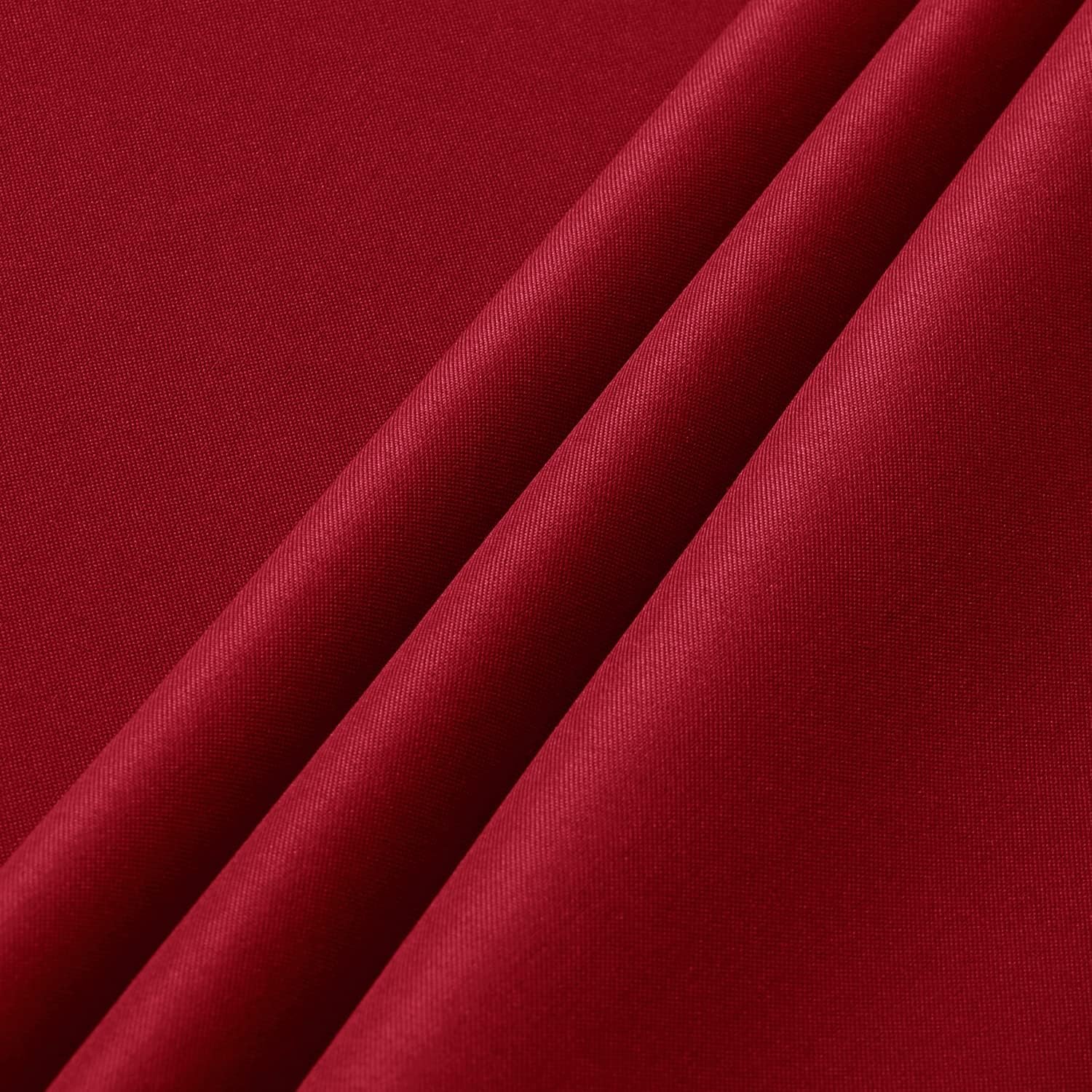 Sancua 6ft tablecloth with 15-inch drop on standard setup.