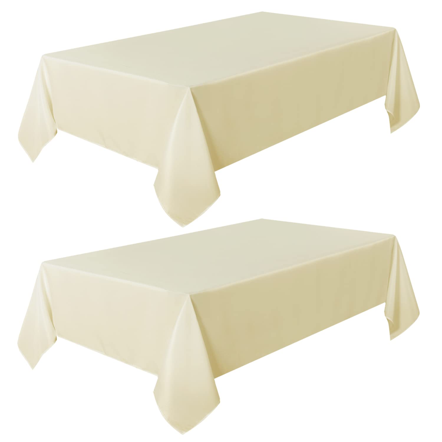 Sancua beige tablecloth machine washable design simplifies maintenance
