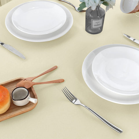 Sancua beige tablecloth party event ready for celebrations with easy care