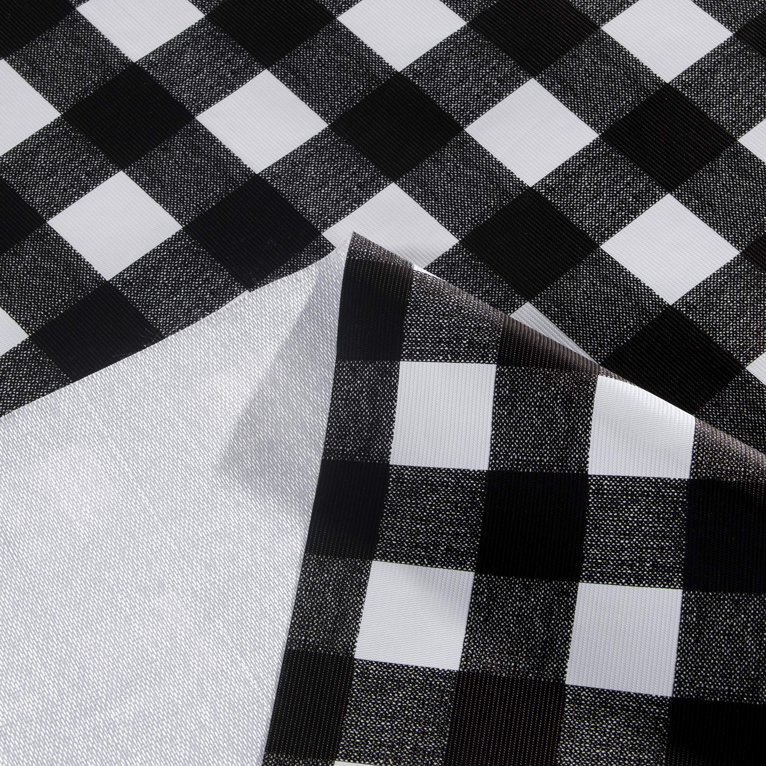 Sancua tablecloth with oil-proof finish helping guard tables during cooking.