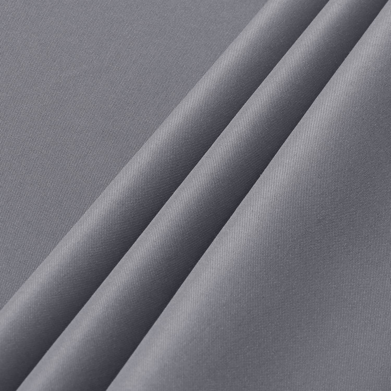 Sancua light grey tablecloth on buffet setup, elevating guest presentation.