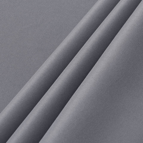Sancua light grey tablecloth on buffet setup, elevating guest presentation.