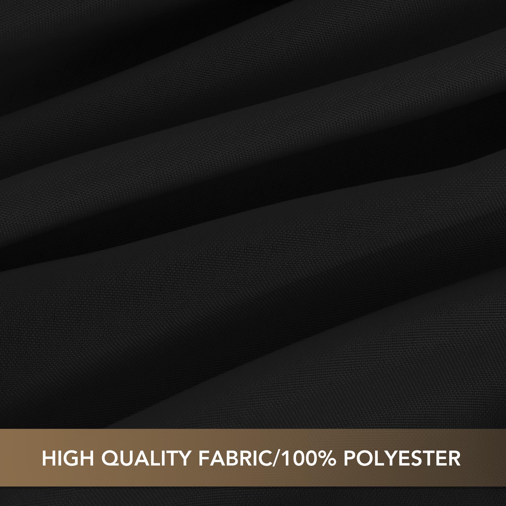 Sancua machine-washable polyester tablecloth keeps color vibrant