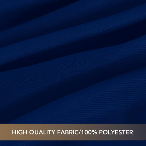 Sancua navy blue tablecloth being machine washed for easy care