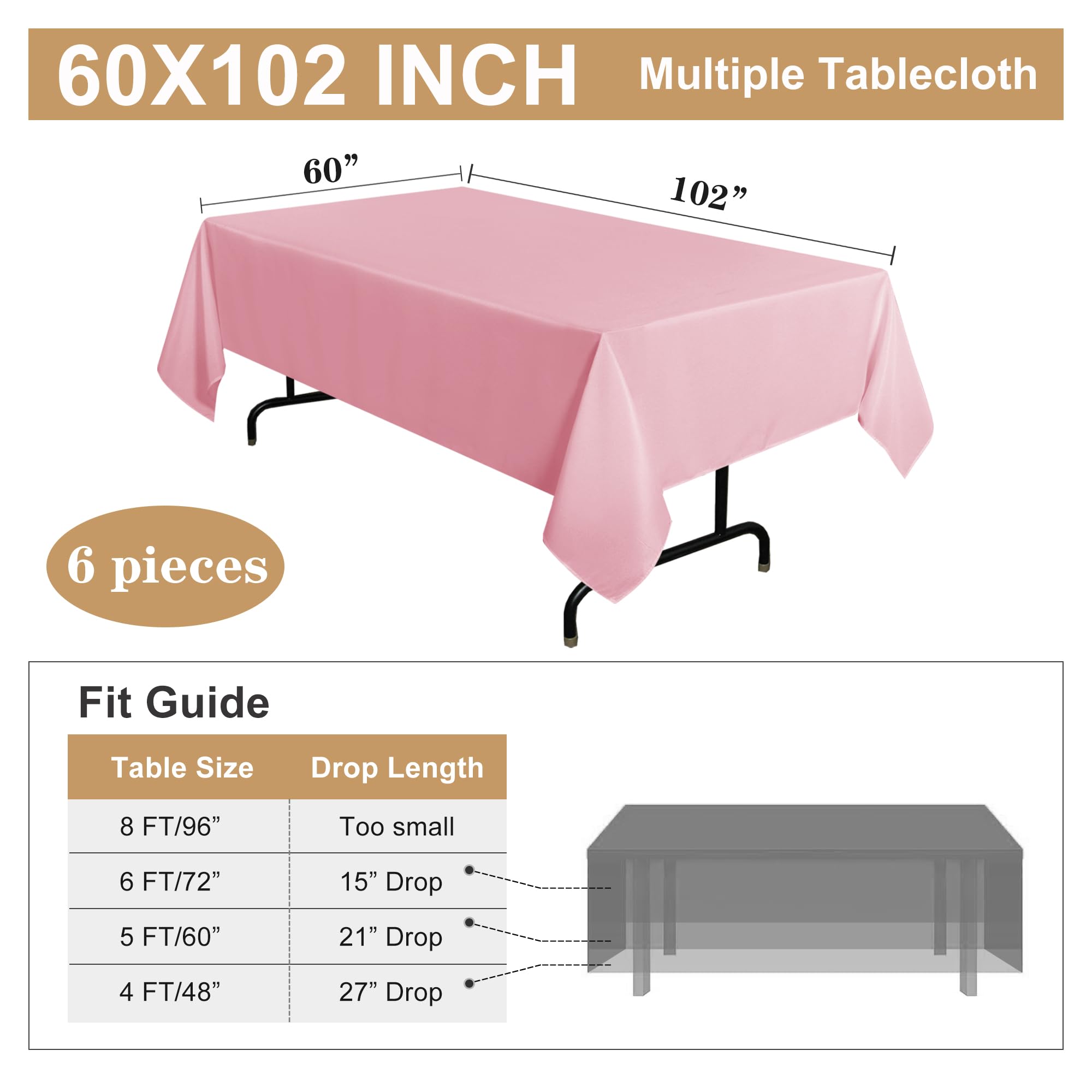 Sancua Valentines party tablecloth sets a festive mood.