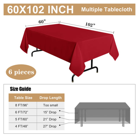 Sancua packaged tablecloth set ready for storage and transport.