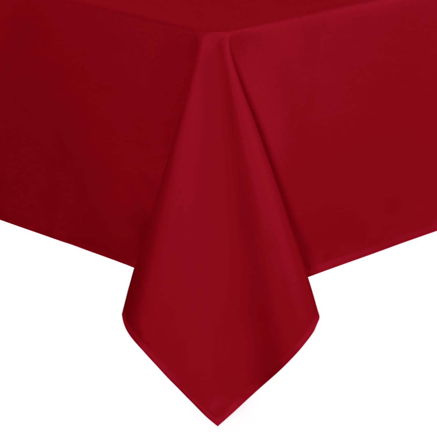 Sancua rectangle tablecloth close-up shows durable fabric texture for everyday spills