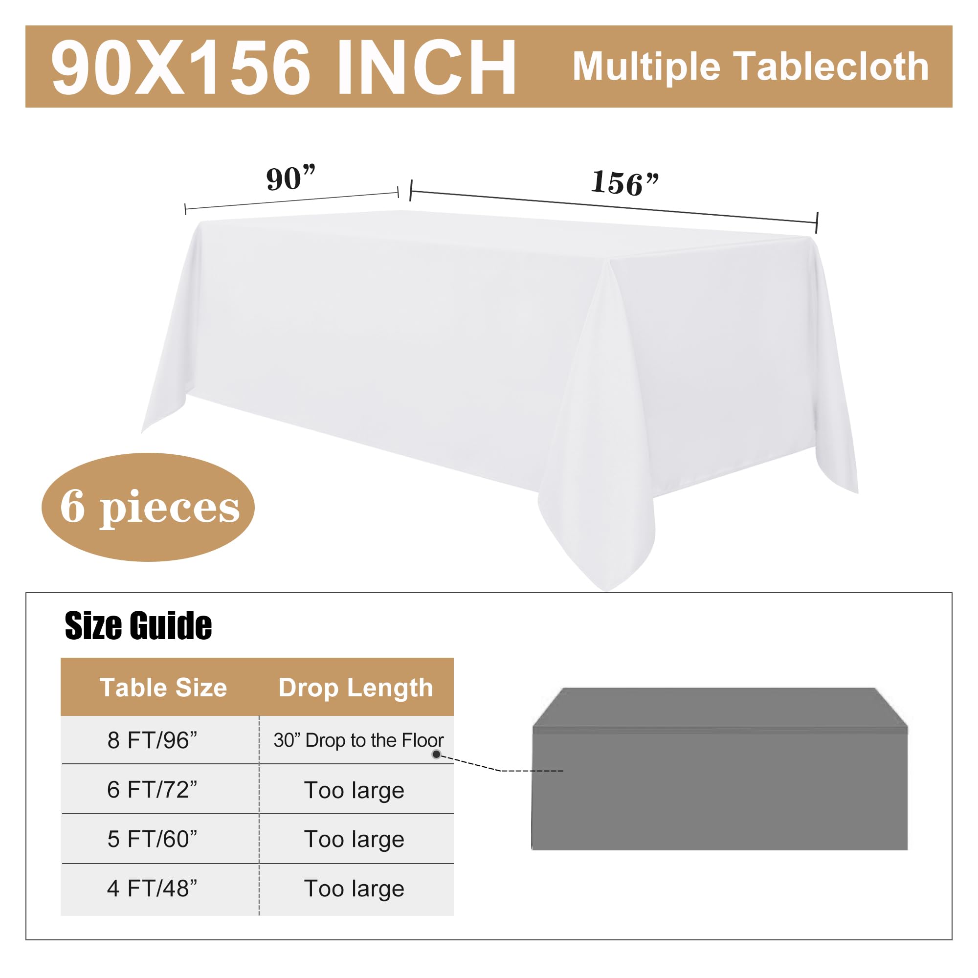 Sancua outdoor indoor tablecloth helps protect furniture anytime